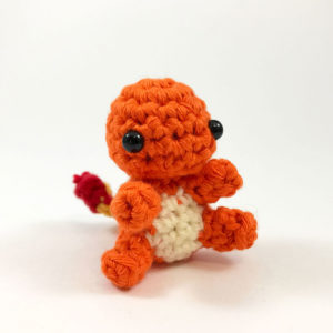 crocheted charmander