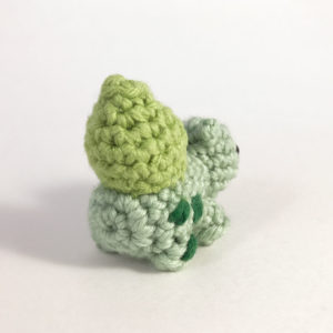 crocheted bulbasaur