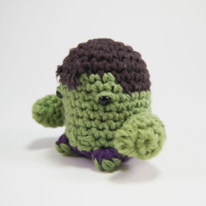 crocheted hulk