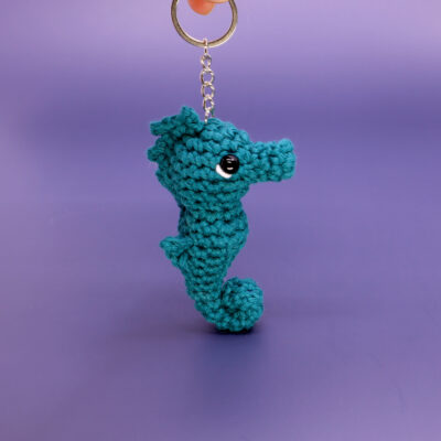 Seahorse crochet amigurumi