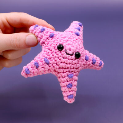 Crocheted Starfish Amigurumi