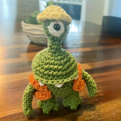 Construction Worker Alien from @Crochtondro