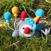 Goober the Clown Pebble by ExpiredClown