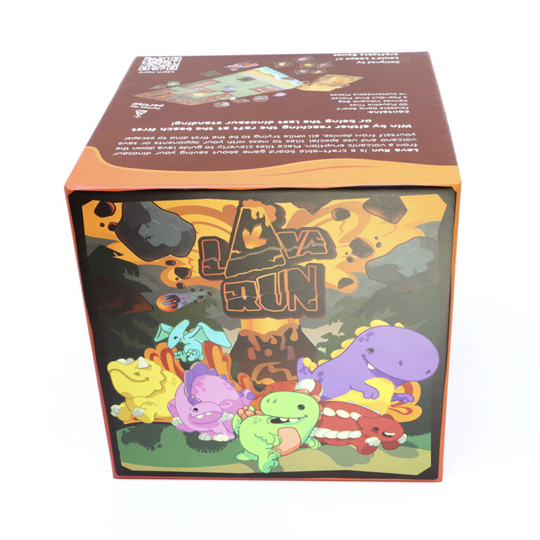 Lava Run the Dinosaur Board Game - Classic Box Top