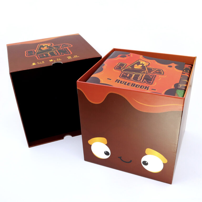 Lava Run the Dinosaur Board Game - Classic Box Open